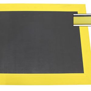 Tapis anti-fatigue — XL Bubble Down (bords jaunes)